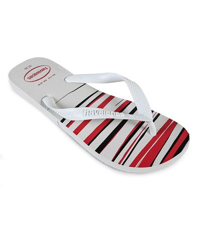 Chinelo Dedo Havaianas Branco e Multicolorido Masculino
