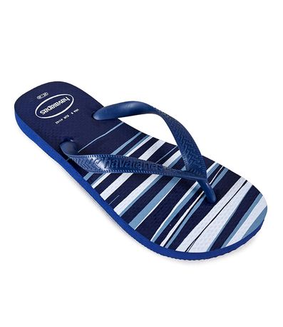 Chinelo Dedo Havaianas Marinho e Branco Masculino