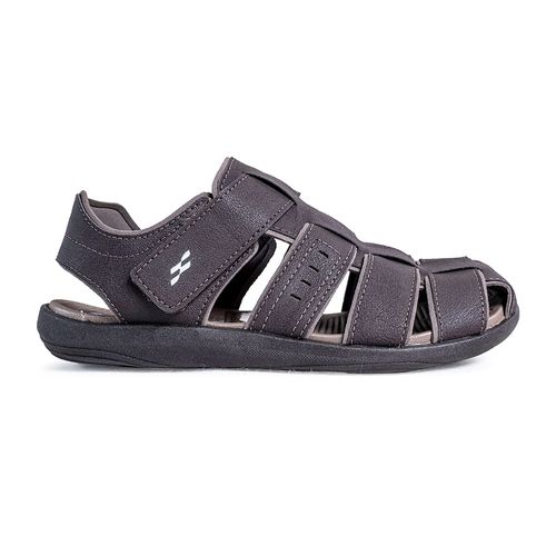 Sandália Flats Couro Itapuã Café Masculino