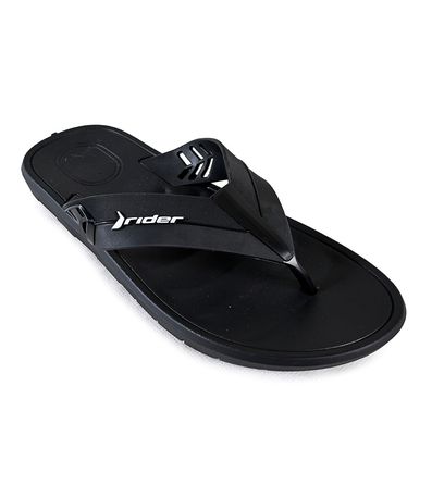 Chinelo Dedo Rider Preto Juvenil Masculino