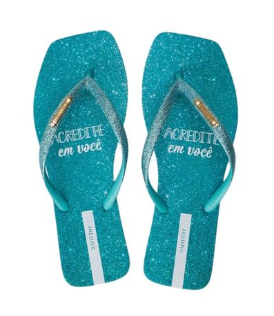 Chinelo Rafitthy Azul Feminino