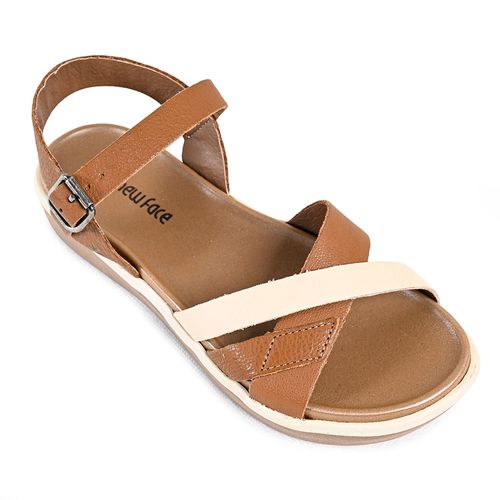 Sandália Flatform New Face Multicolorida Feminino