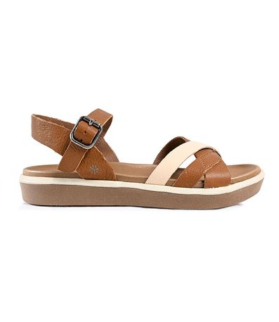 Sandália Flatform New Face Multicolorida Feminino