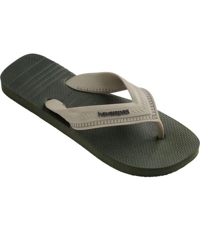 Chinelo Havaianas Hybrid Preto e Cinza Masculino