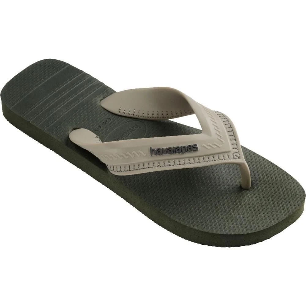 Chinelo Havaianas Hybrid Preto e Cinza Masculino