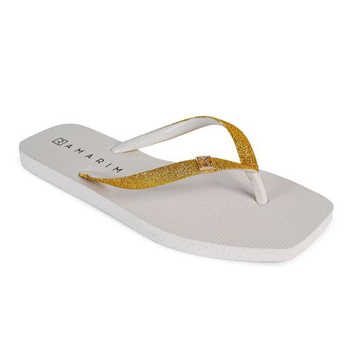 Chinelo de Dedo Ramarim Amarelo Feminino