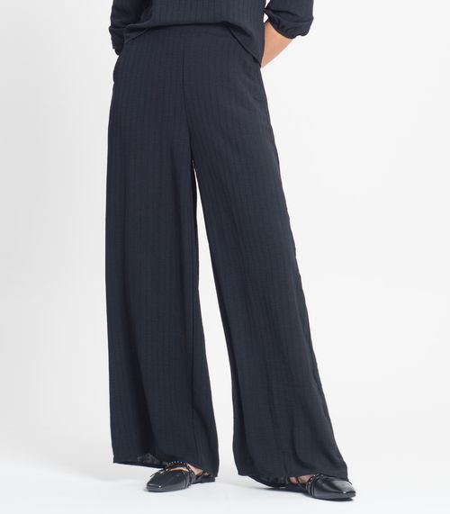 Calça Pantalona Feminina Rovitex Preto