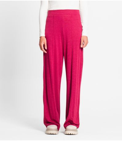 Calça Feminina Pantalona Rovitex Vermelho