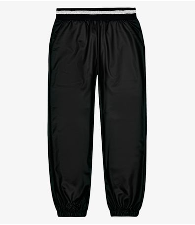 Calça Jogger Infantil Feminina Trick Nick Preto