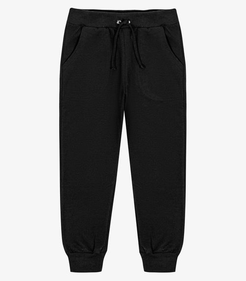 Calça Infantil Feminina Molecotton Trick Nick Preto