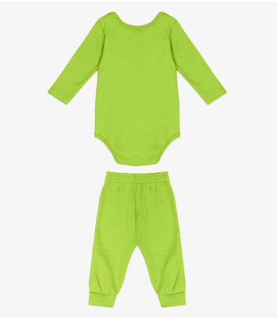 Conjunto Body com Calça Select Verde