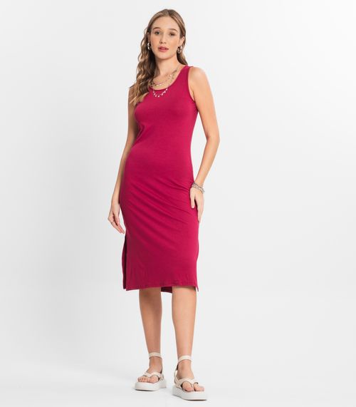 Vestido Midi Feminino Select Vermelho