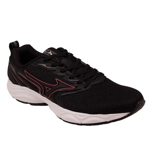 Tênis Esportivo Mizuno Jet 7 Preto e Pink Feminino