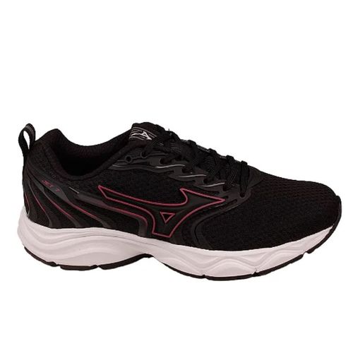 Tênis Esportivo Mizuno Jet 7 Preto e Pink Feminino