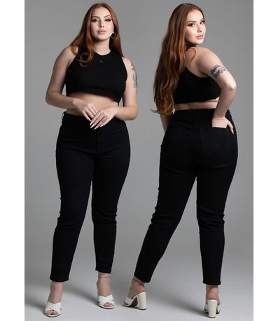 Calça Sarja Sawary Plus Size Cigarrete - 267162