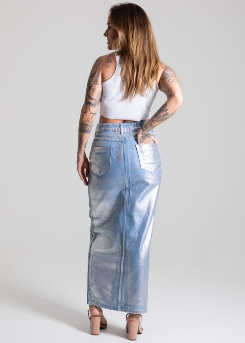 Saia Jeans Sawary Midi - 276654