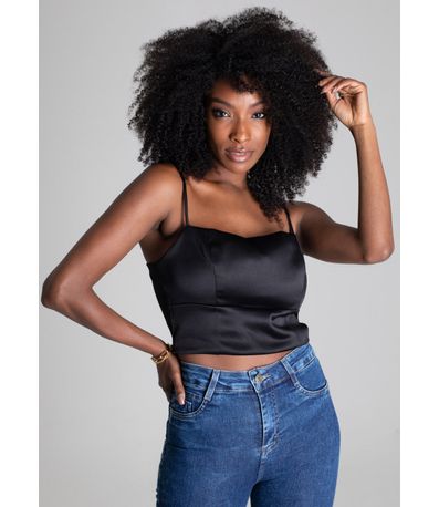 Blusa Cropped Sawary - 276551