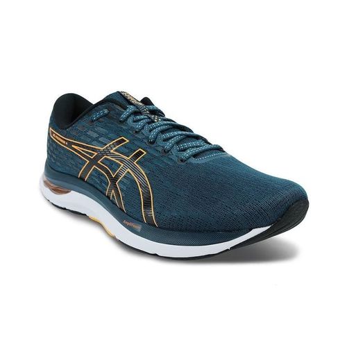 Tênis Esportivo Asics Gel-Hypersonic 4 Azul e Champagne Feminino