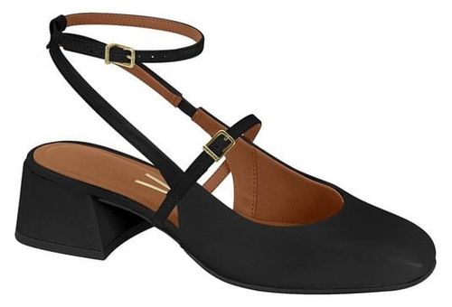 Sapato Chanel Vizzano Preto Feminino