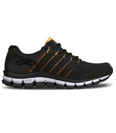 Tênis Esportivo Olympikus Dynamic Preto e Laranja Masculino