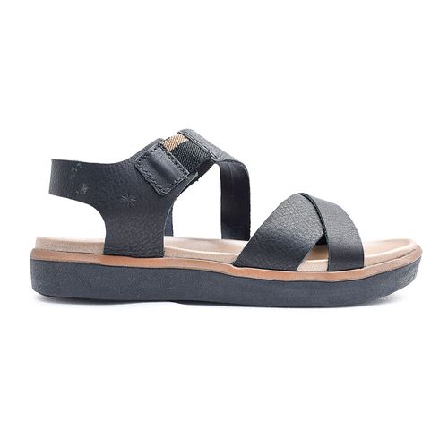 Sandália Flatform New Face Preto Feminino