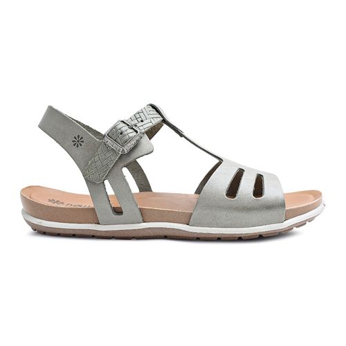Sandália Flatform New Face Sálvia Feminina