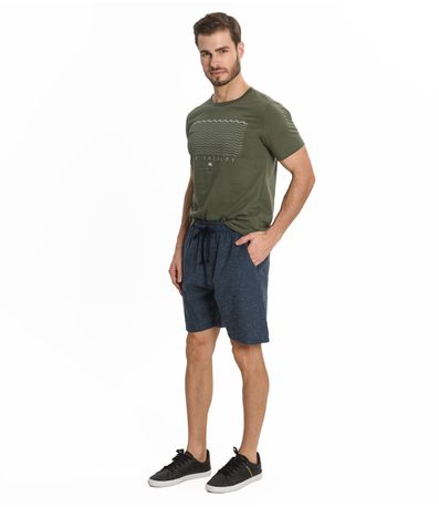 Bermuda Masculina Cadarço Rovitex Cinza