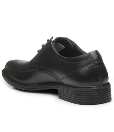 Sapato Social Com Cadarço Pegada Preto Masculino