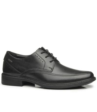 Sapato Social Com Cadarço Pegada Preto Masculino