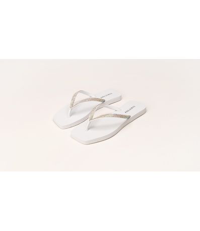 Chinelo Dedo Rafitthy Branco Feminino