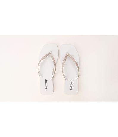 Chinelo Dedo Rafitthy Branco Feminino