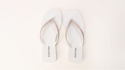 Chinelo Dedo Rafitthy Branco Feminino