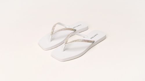 Chinelo Dedo Rafitthy Branco Feminino