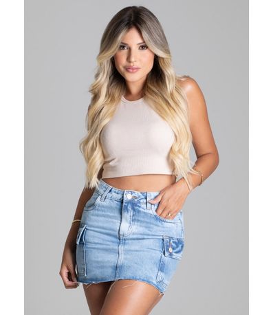 Saia Jeans Sawary Cargo - 276015