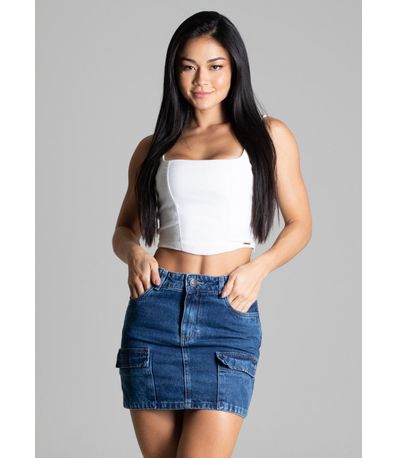 Saia Jeans Sawary Cargo - 275459
