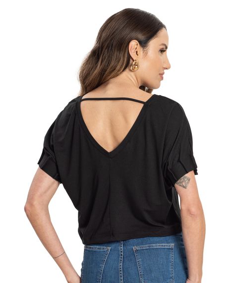 Blusa Feminina Malha Soft Endless Preto