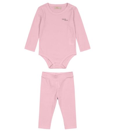 Conjunto Infantil Feminino Body Trick Nick Rosa