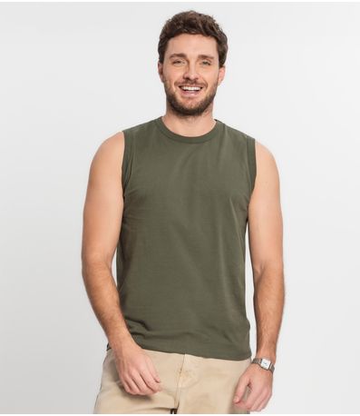 Regata Masculina Básica Rovitex Verde