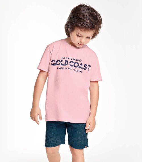 Conjunto Infantil Menino Trick Nick Rosa