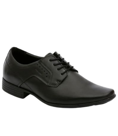 Sapato Social Com Cadarço Pegada Preto Masculino