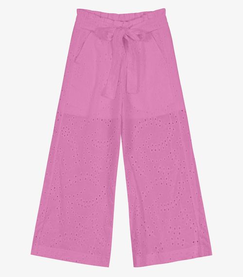 Calça Infantil Clochard Wide Leg Trick Nick Rosa