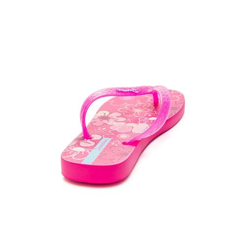 Chinelo Dedo Ipanema Rosa e Azul Juvenil Feminino