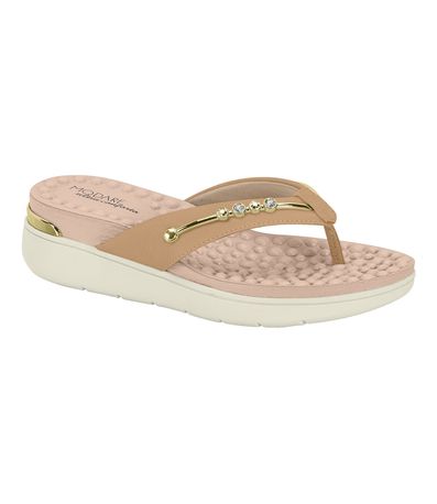 Tamanco Plataforma Modare Nude Feminino