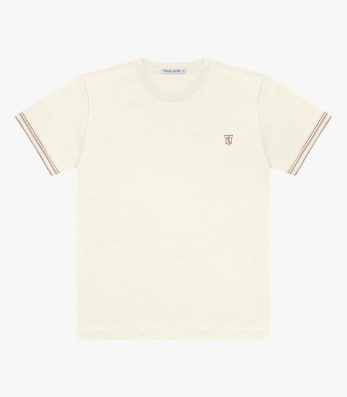 Camiseta Infantil Menino Trick Nick Bege