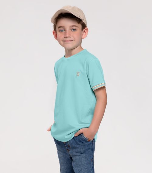 Camiseta Infantil Menino Trick Nick Azul