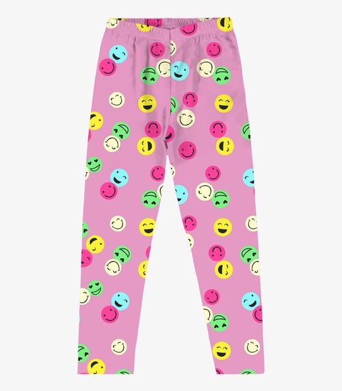 Legging Básica Infantil Rovi Kids Rosa