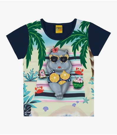 Blusa Infantil Rovi Kids Azul