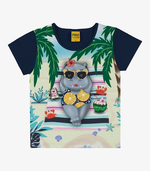Blusa Infantil Rovi Kids Azul