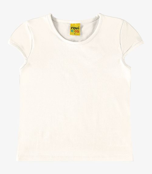 Blusa Infantil Menina Rovi Kids Bege