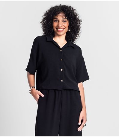 Camisa Feminina Em Air Flow Rovitex Preto